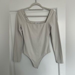 Aritzia Babaton Contour Bodysuit Longsleeve
